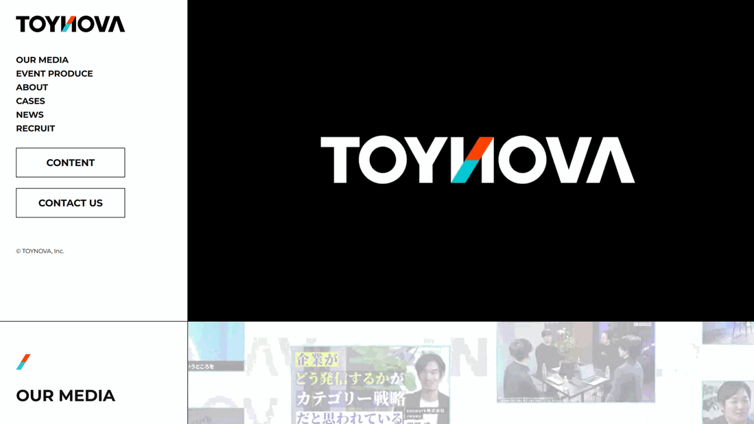 TOYNOVA株式会社(旧NEWPEAKS)のコーポレートサイト